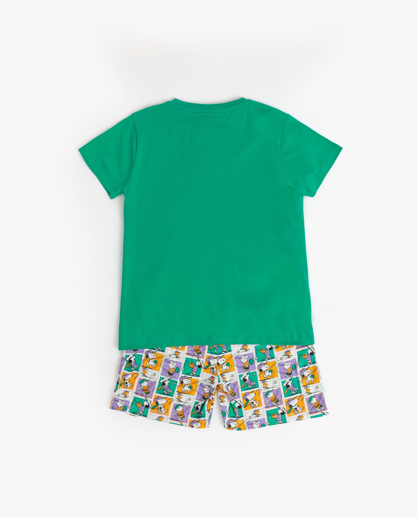 Pigiama estivo bambino con t-shirt Snoopy Admas