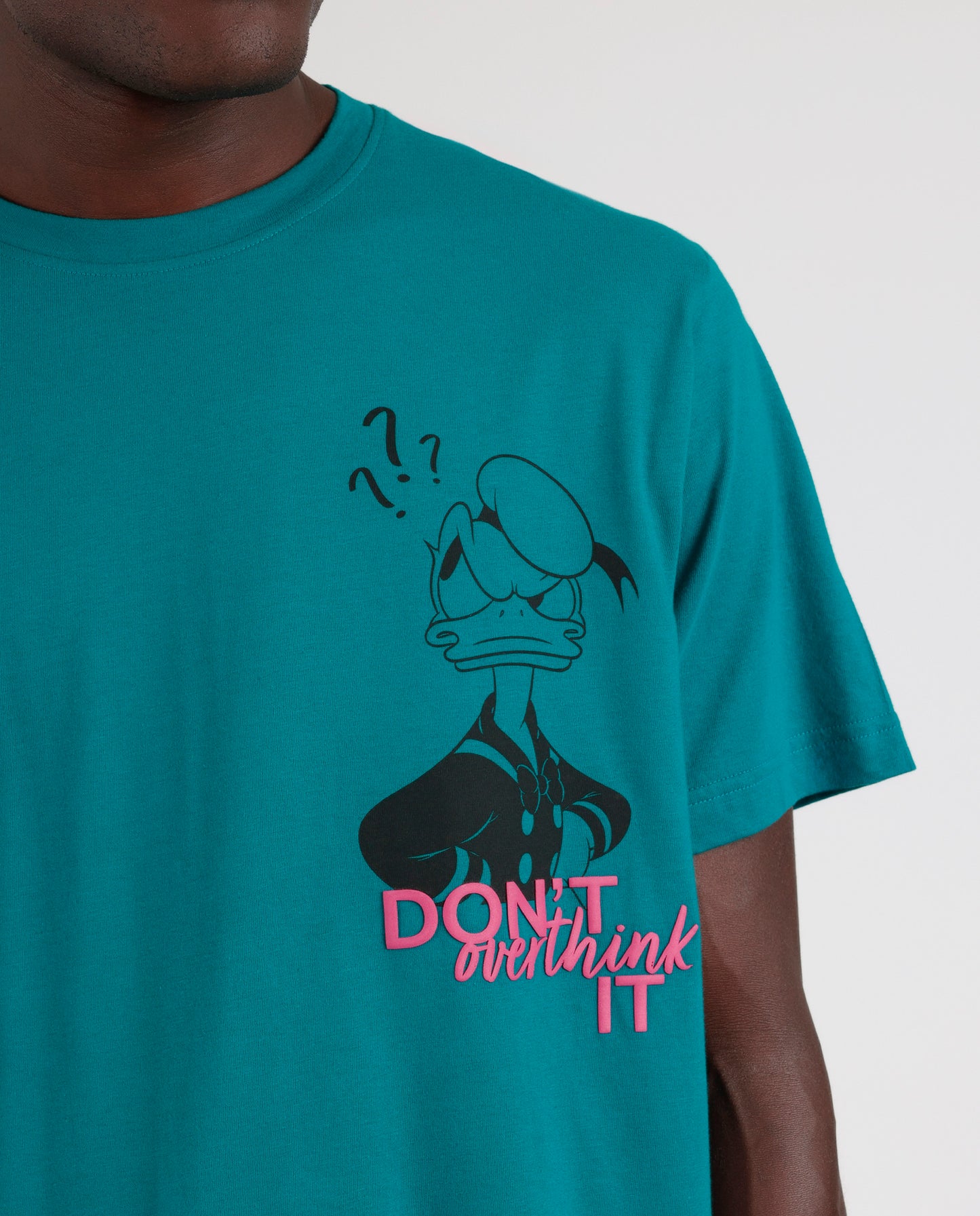 Pigiama estivo uomo T-shirt Paperino e pantaloncino a righe Admas