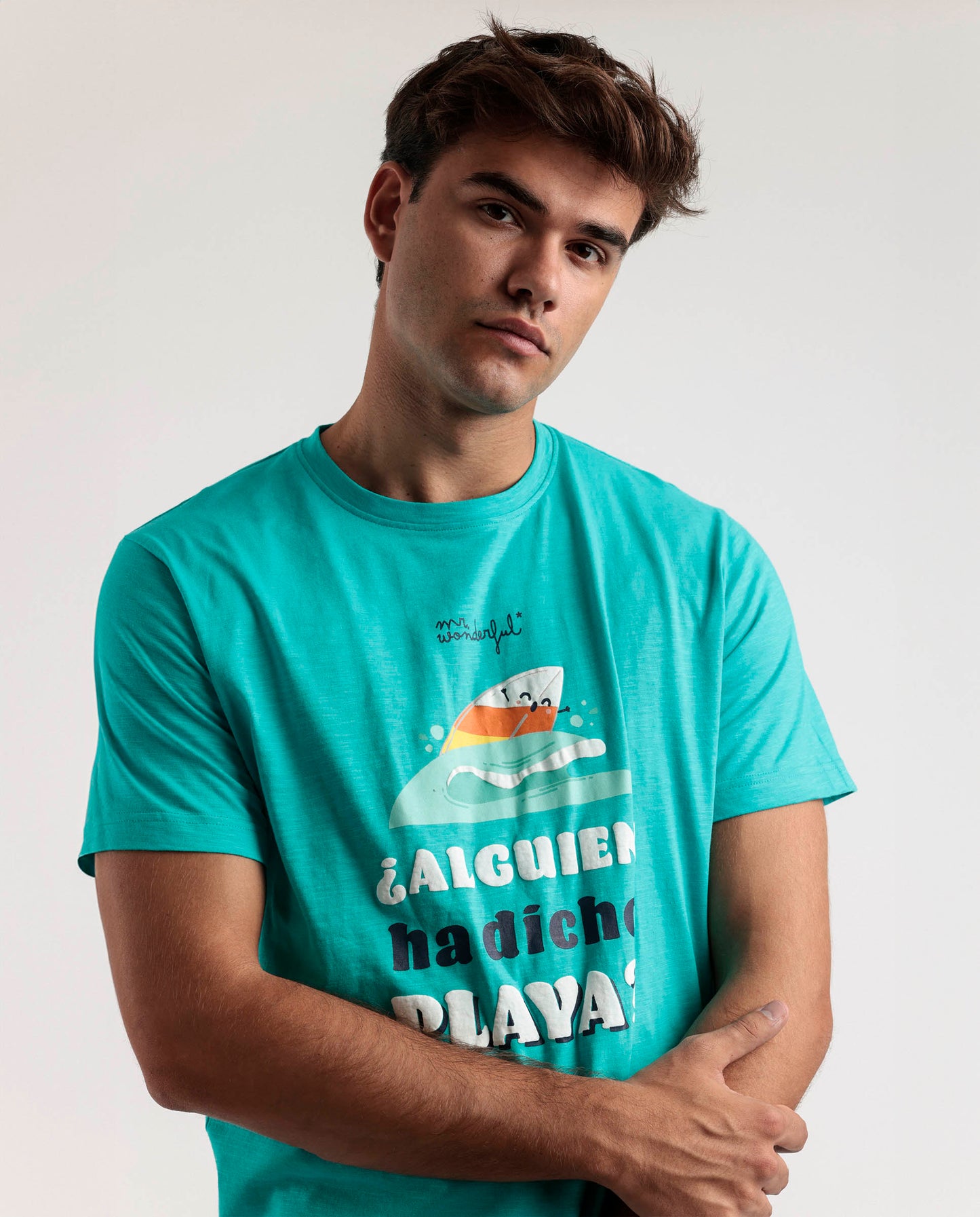 Pigiama estivo uomo T-shirt e pantaloncino Playa Admas