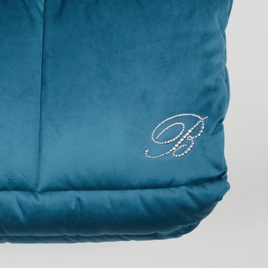 Trapunta Matrimoniale Blumarine Blu Velvet