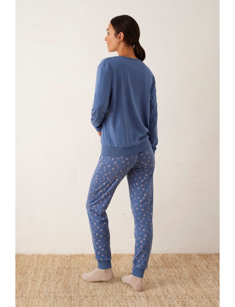 Pigiama donna invernale blue Promise
