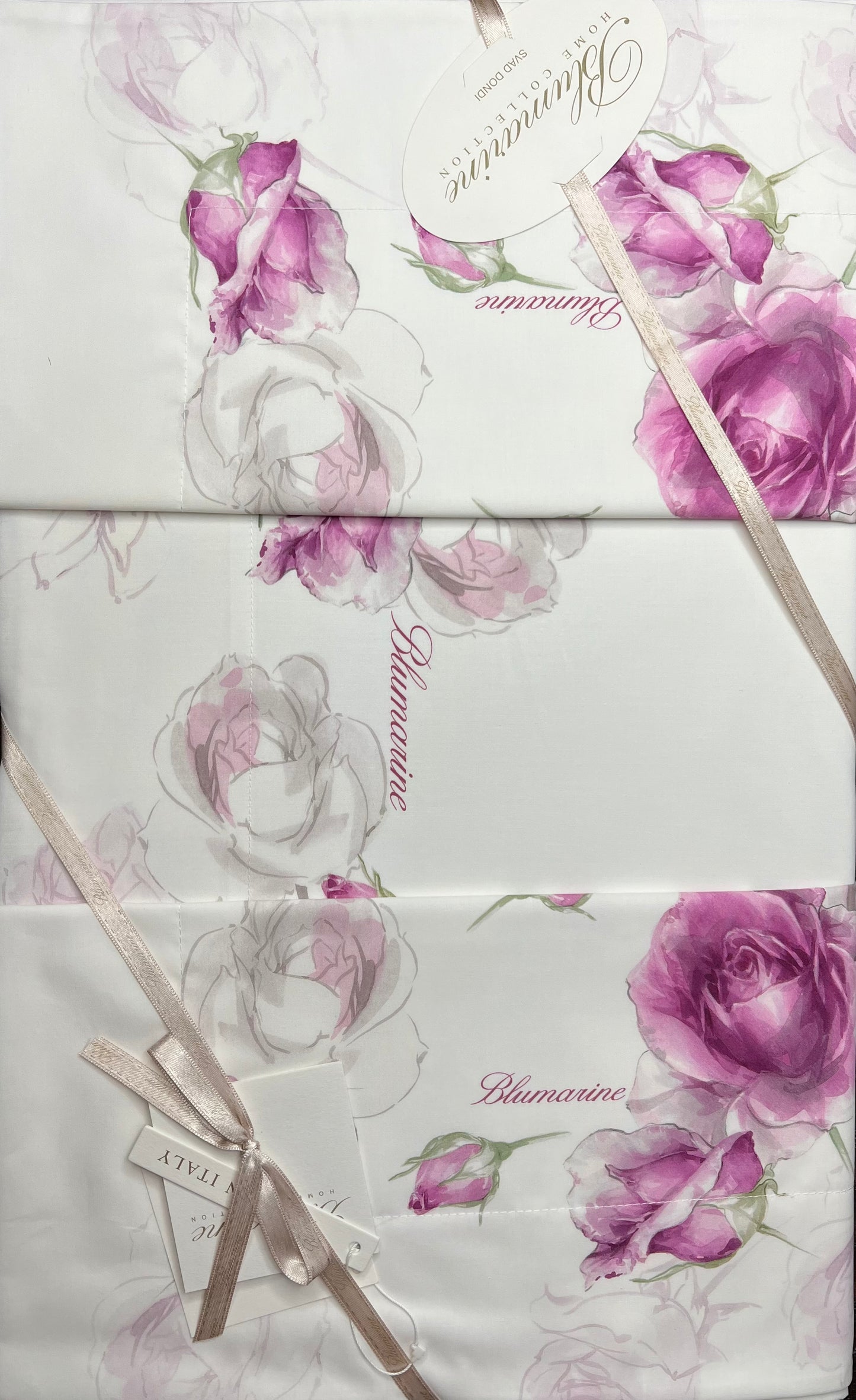 Completo lenzuola matrimoniale Rose Blumarine