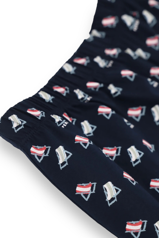 Pigiama uomo corto fantasia sdraio Perofil