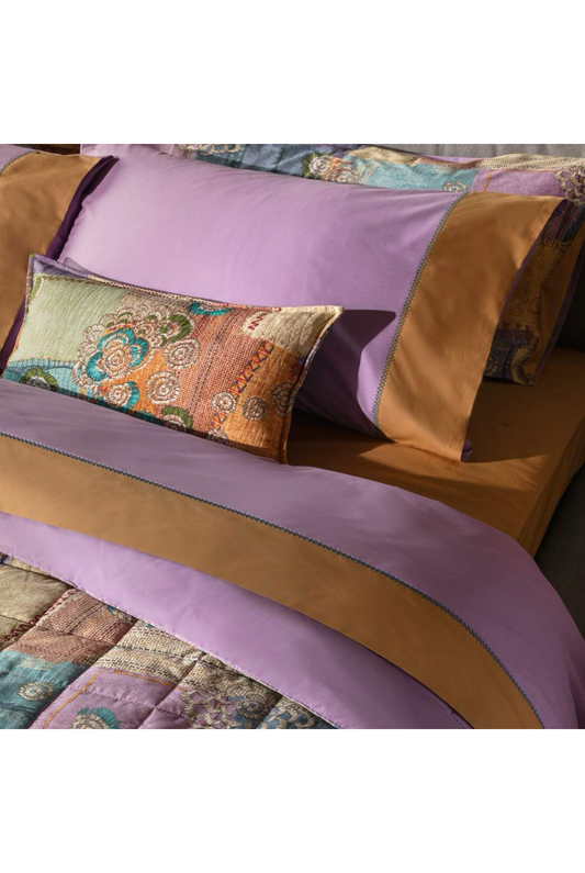 Lenzuola Matrimoniali Crazy Quilt Fazzini