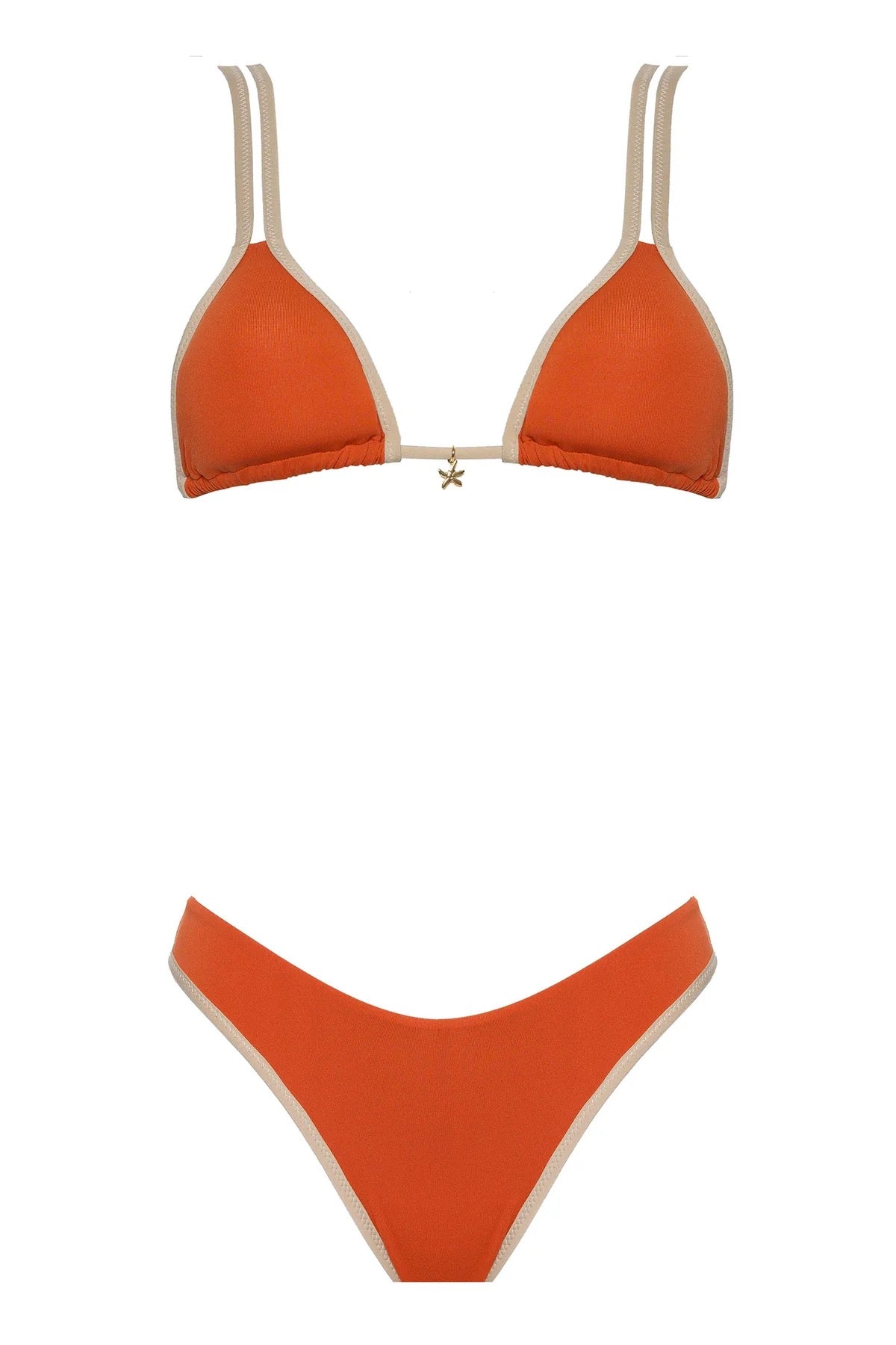 Sand Bikini Costume Triangolo Zora Papaya