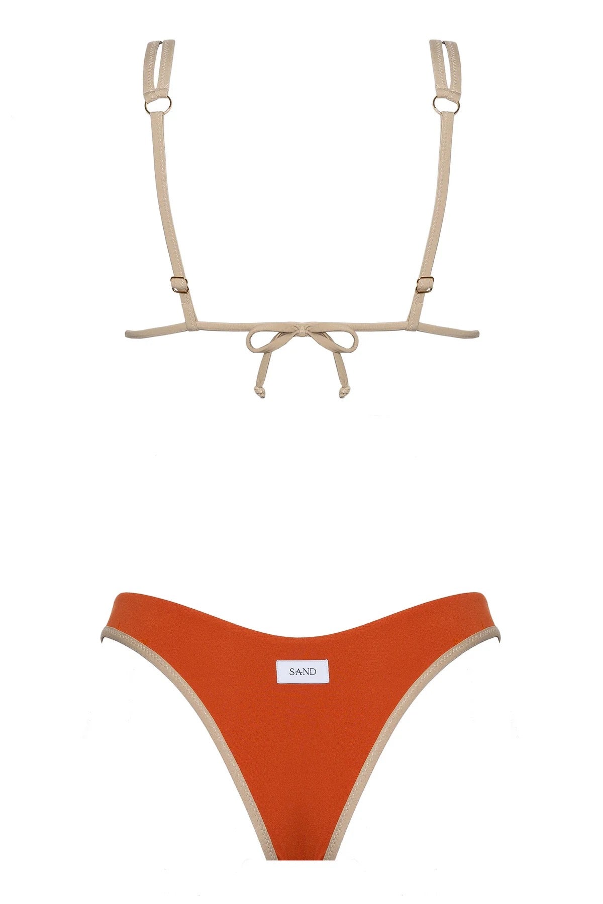 Sand Bikini Costume Triangolo Zora Papaya