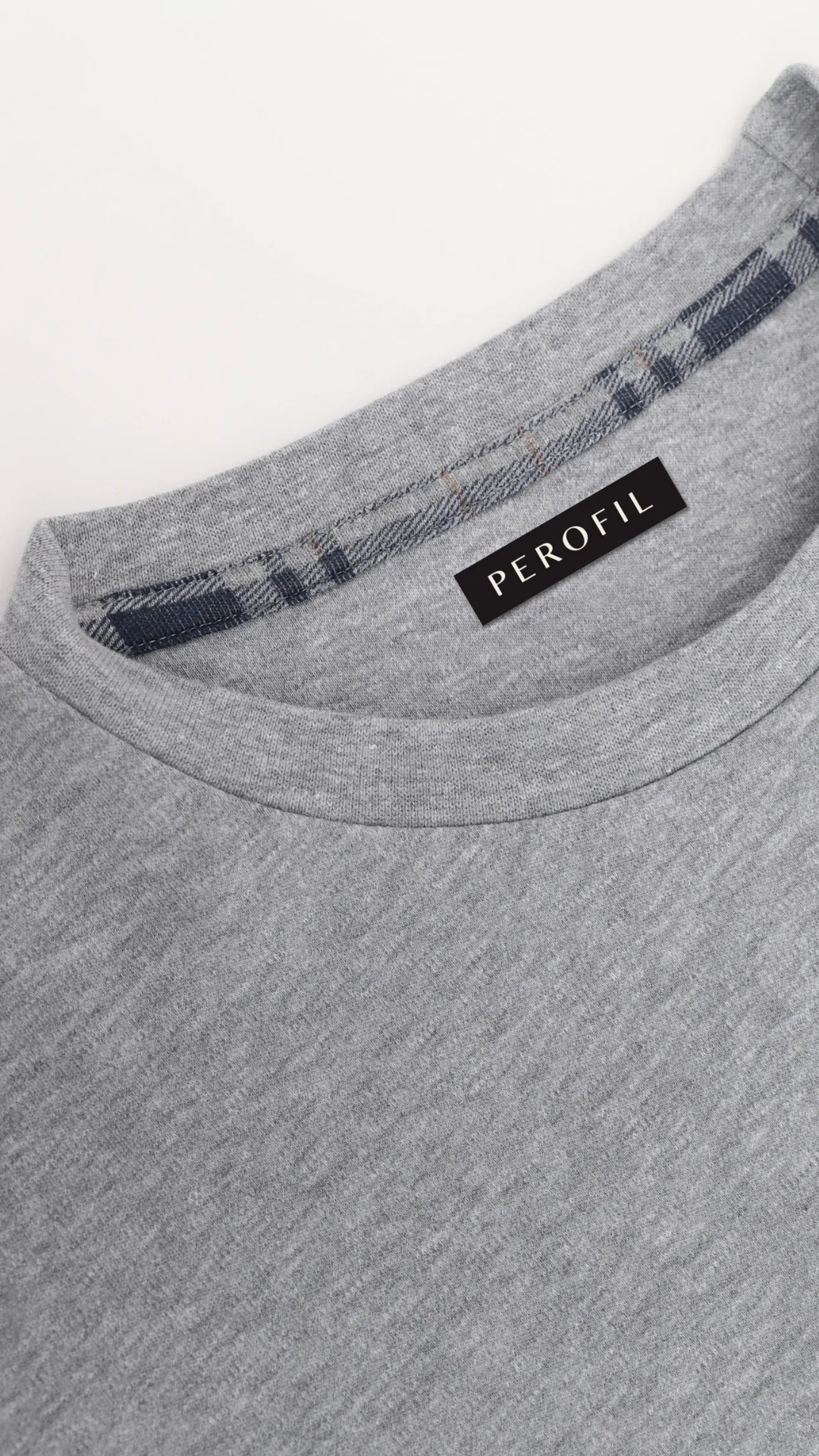 Pigiama uomo invernale in caldo cotone con pantalone a quadri Perofil