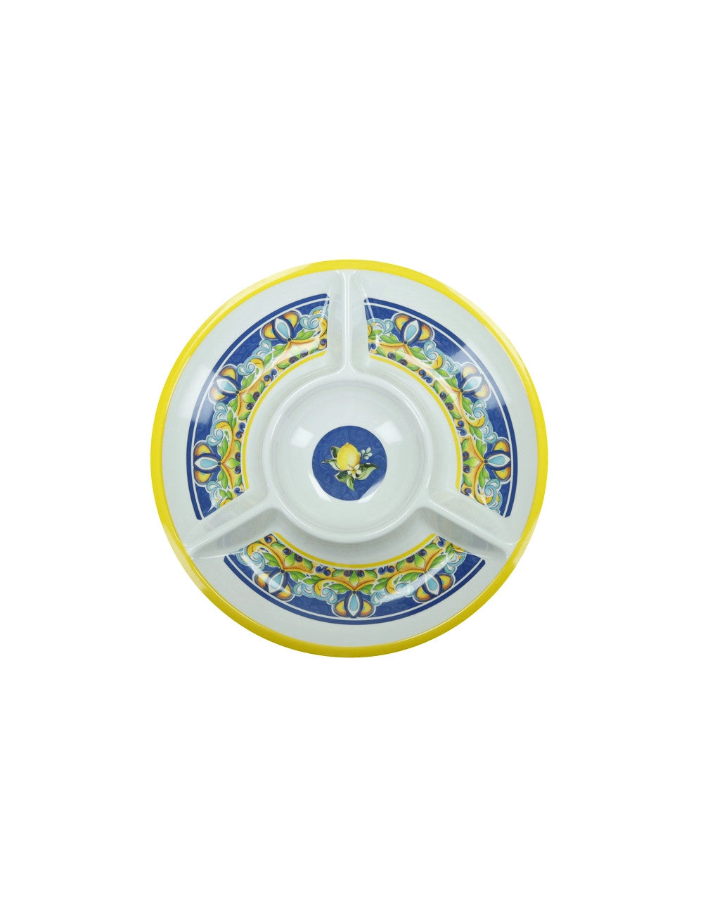 Antipastiera Citrus Blu Melamina Brandani