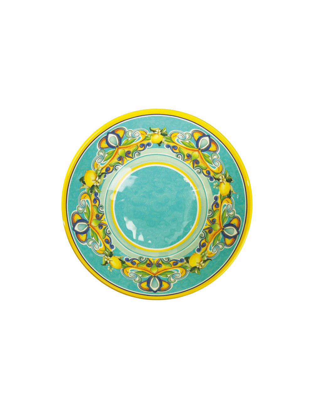 Ciotola Citrus Giallo con decori Melamina Brandani