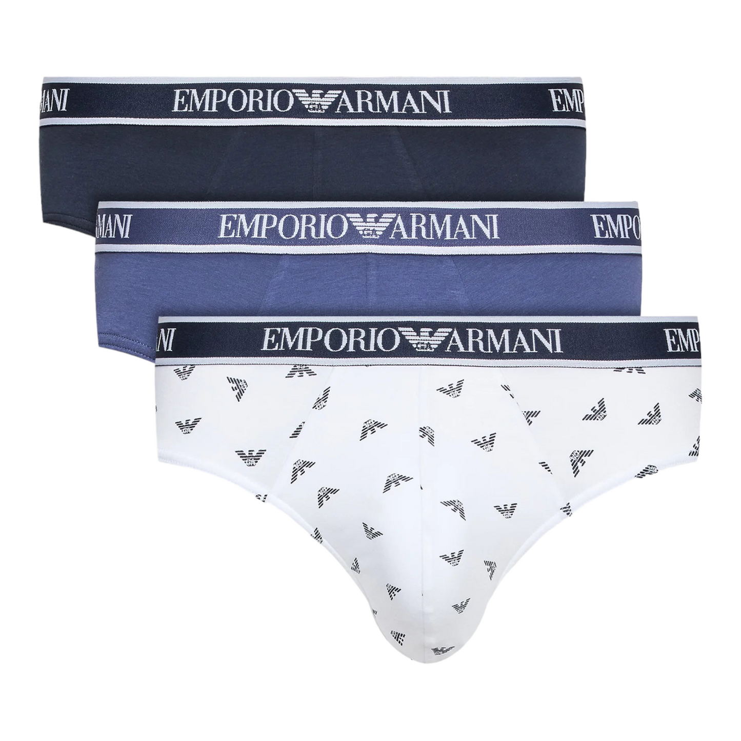 Slip EMPORIO ARMANI 3 Pack - Stretch Cotton