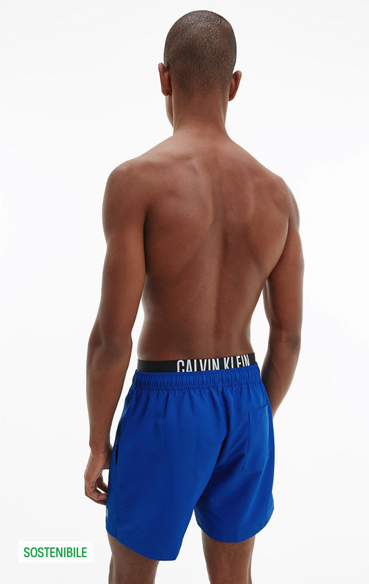 PANTALONCINI DA BAGNO CORTI CON FASCIA IN VITA DOPPIA - INTENSE POWER