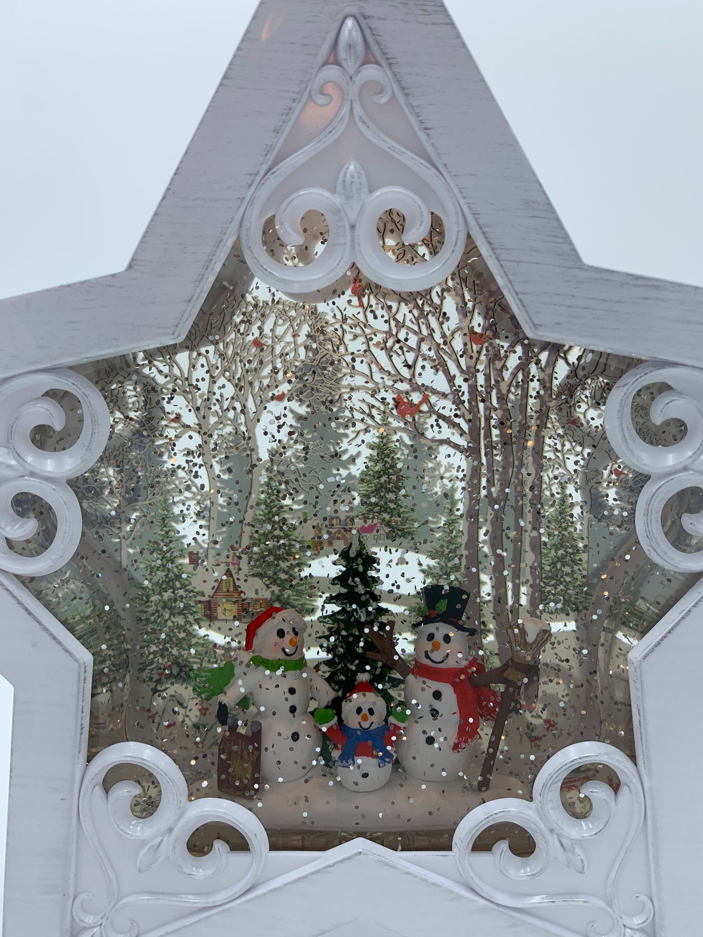 PAESAGGIO NATALIZIO CON LED