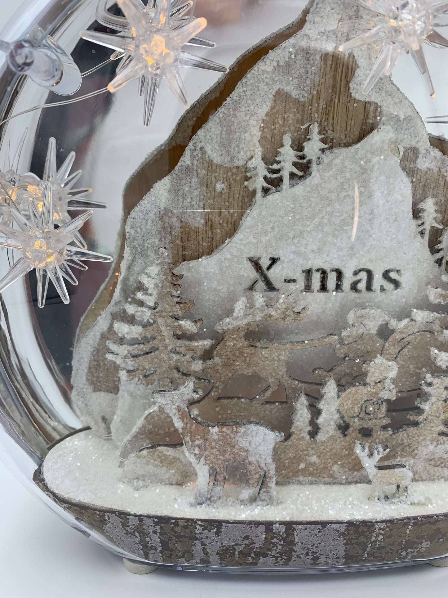 PAESAGGIO NATALIZIO CON LED