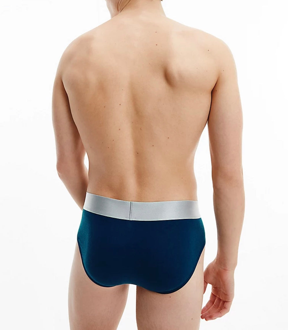 Slip CALVIN KLEIN 3 Pack - Steel Cotton