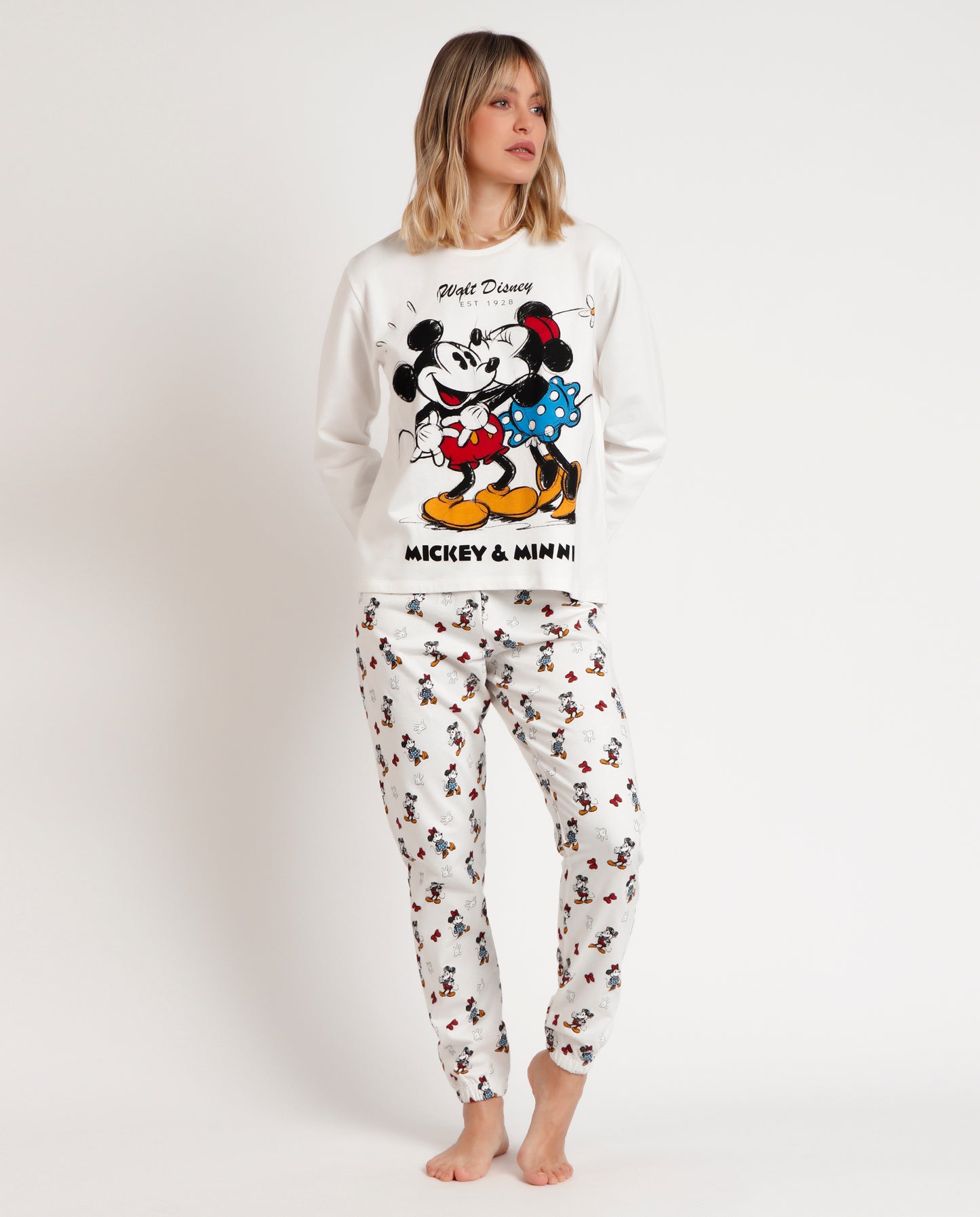 Pigiama donna invernale felpa Disney