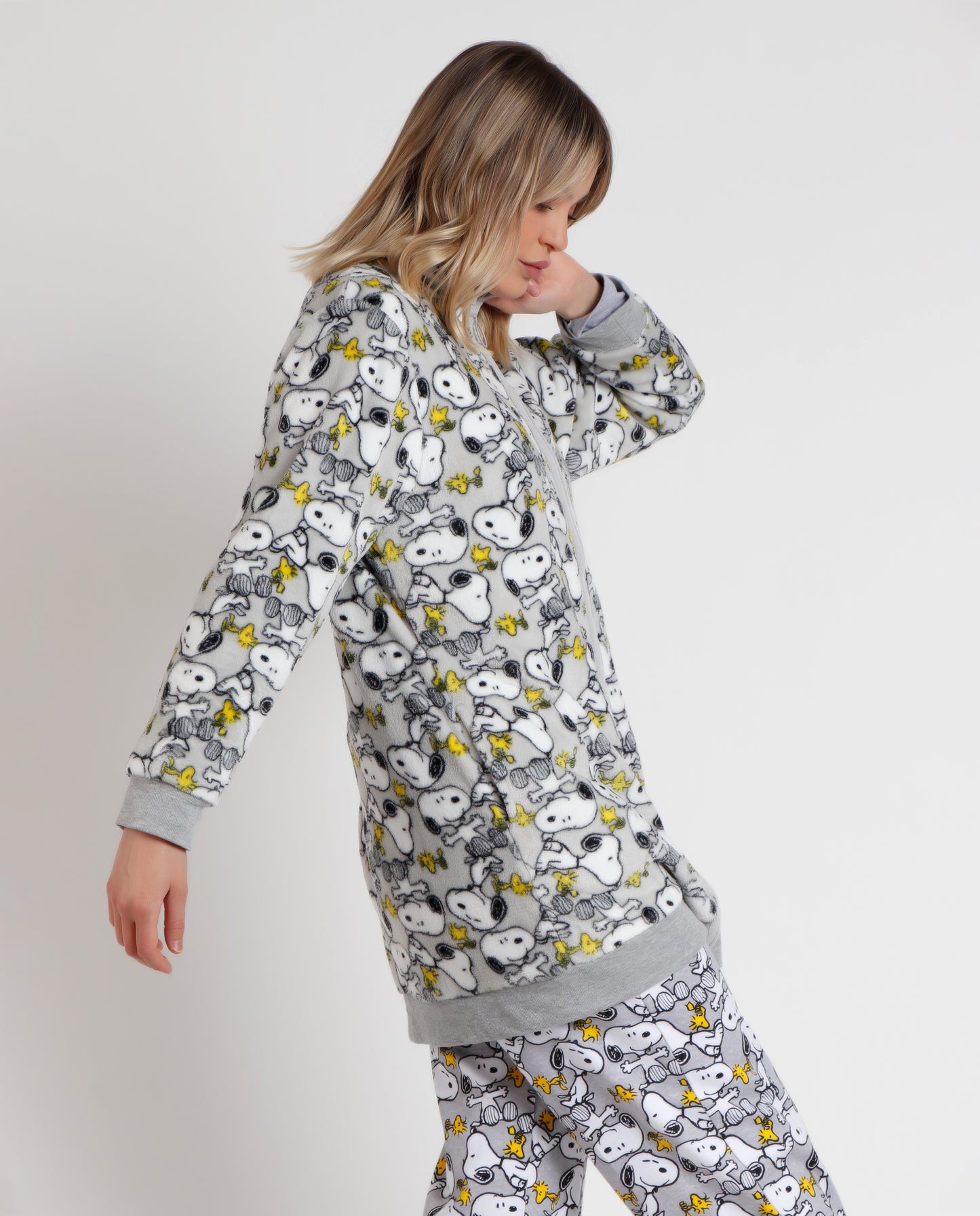 Vestaglia donna invernale Snoopy Admas