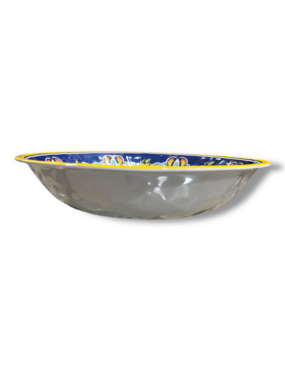 Ciotola Citrus Blu con decori Melamina Brandani