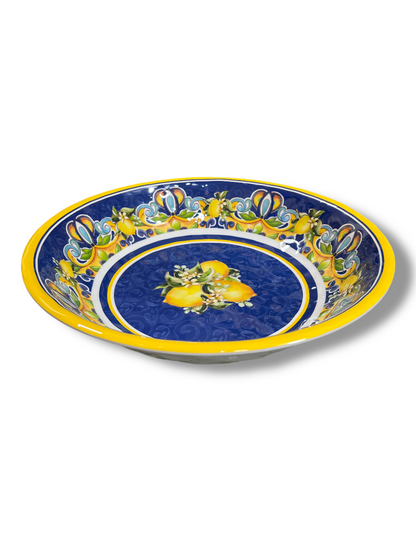 Ciotola Citrus Blu con decori Melamina Brandani