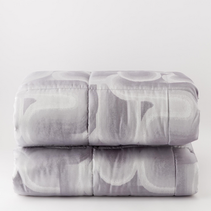 Trapunta Matrimoniale in tessuto Jacquard Alyva