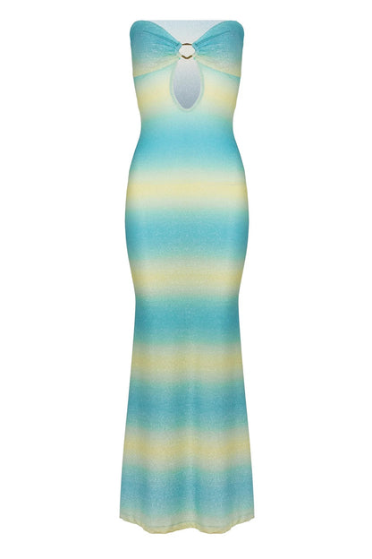 Sand Bikini Abito lungo Eva Shiny Gradients