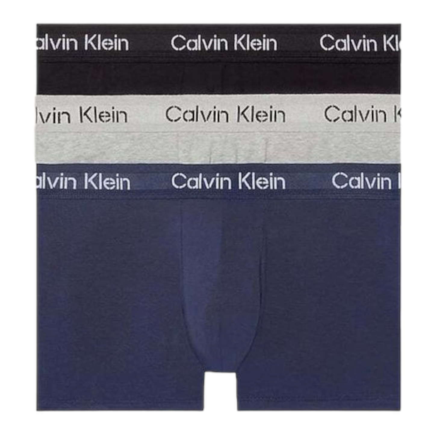 BOXER CALVIN KLEIN 3 PACK - STENCIL LOGO COTTON STRETCH