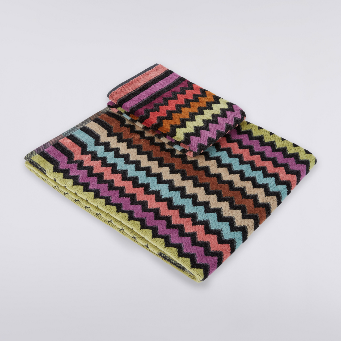 SET 2 PEZZI ASCIUGAMANI MISSONI HOME - WARNER