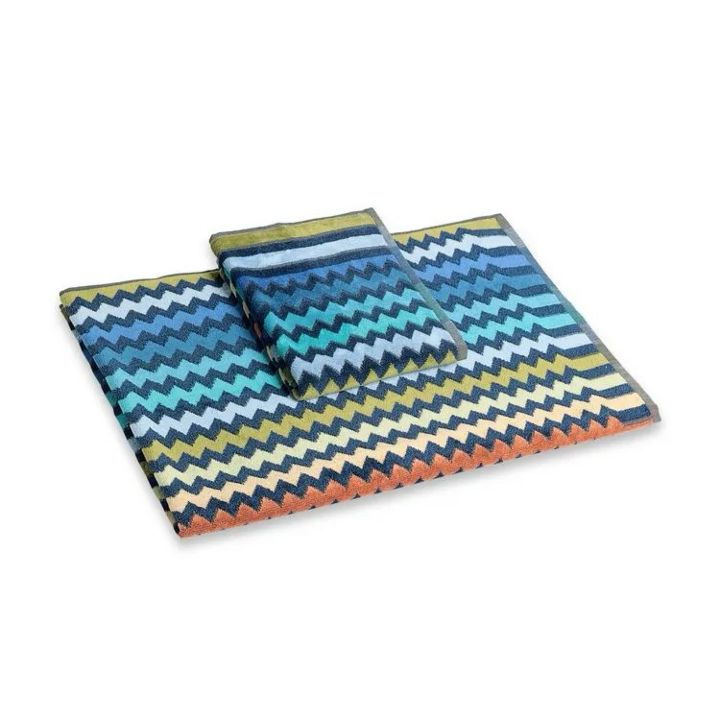 SET 2 PEZZI ASCIUGAMANI MISSONI HOME - WARNER