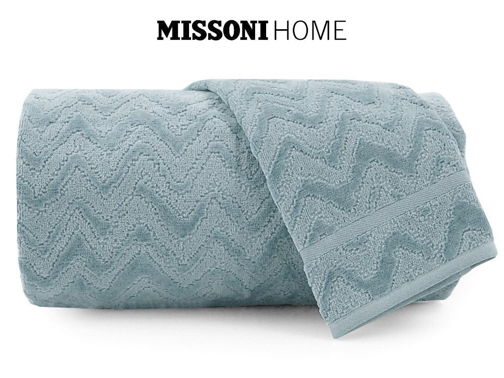 SET 2 PEZZI ASCIUGAMANI MISSONI HOME - REX