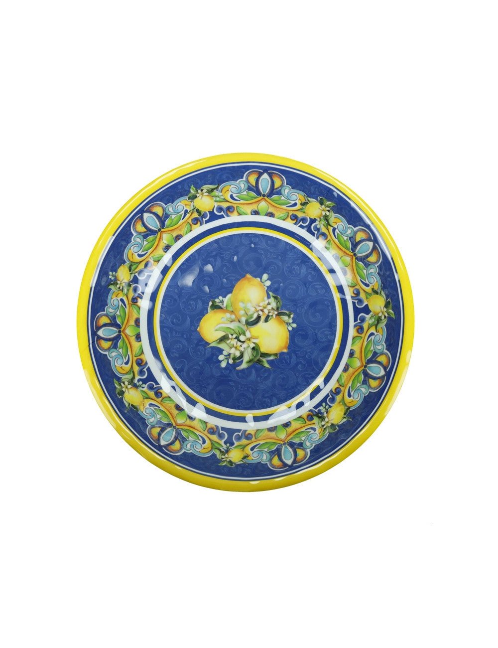 Ciotola Citrus Blu con decori Melamina Brandani