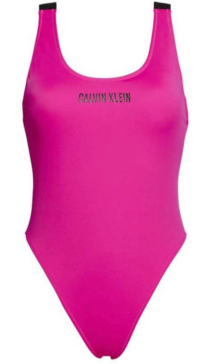 CALVIN KLEIN - COSTUME DA BAGNO CON SCOLLO ROTONDO - INTENSE POWER