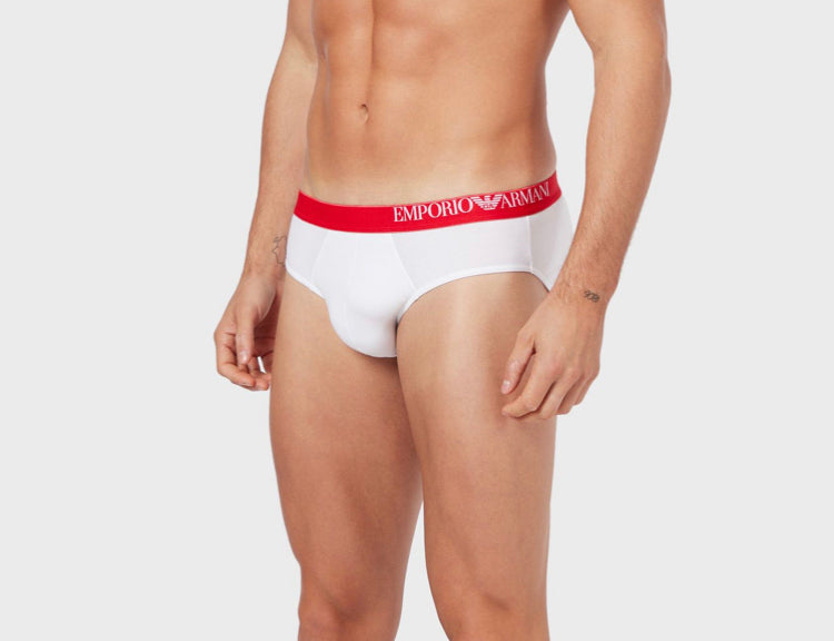 SLIP 3-PACK EMPORIO ARMANI CON BANDA LOGO LATERALE