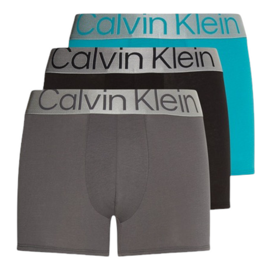 Boxer CALVIN KLEIN 3 Pack - Reconsidered Steel