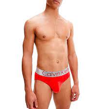 Slip CALVIN KLEIN 3 Pack - Steel Cotton